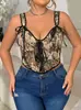 Espartilho Jacquard Personalizado de Tamanho Grande com Design de Barbatanas, Peça Externa Modeladora para Afinar a Cintura, Camisola Sem Alças para Controle da Barriga