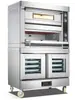 Horno Multifuncional Comercial de Doble Capa para Horneado Superior y Levado Inferior, que no ocupa espacio. Horno Personalizable de Horneado Superior y Despertado Inferior