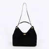Bolso Tote de Ante para Viajes Diarios Diseño de Nicho Gran Capacidad Estilo Perezoso Retro Bolso de Mujer Bolso de Hombro/Axila de Gama Alta