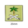 Emblema Nacional Saudita Insígnia Adesivo para Celular Padrão Palmeira e Cimitarra Insígnia de Metal Presente Comemorativo Fonte de Fábrica Transfronteiriça