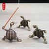Porta-Incensos Tartaruga Kung Fu Mais Vendido do Fabricante, Porta-Incensos para Ágarwood e Sândalo, Ornamento de Metal Tartaruga para Incenso Atacado