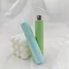 Botella Rotatoria de 10 ml Boquilla Plateada Color Macarrón Telescópica Portátil Gama Alta Botella de Spray para Boca de Viaje Botella de Vidrio Vacía con Spray