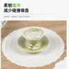 Estilo Retro Europeo Silicona Grabada Almacenamiento de Vajilla Esterilla Drenante Antideslizante Aislamiento Esterilla de Mesa de Silicona Venta Directa de Fábrica