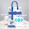Conjunto de Regalo de Negocios de Moda Estilo Chino, Souvenir Práctico para Clientes, Caja de Regalo Personalizada, Regalo para Empleados de la Reunión Anual de la Empresa