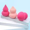 Esponja de Beleza Personalizada com Formato Irregular, Macia e Não Absorvente, Expande Quando Molhada, Esponja em Formato de Cabaça Esponja de Maquiagem