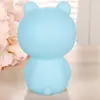 Urso de Vinil LED que Muda de Cor Luz Noturna Quarto Sala de Estar Lâmpada Decorativa Enfeites Estudante Pequenos Prêmios Fabricante Atacado