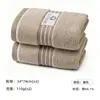 Toalha de presente para uso doméstico, toalha de rosto 100% algodão, estilo casal, macia e absorvente, atacado do fabricante, personalizável com logotipo