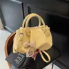 Bolsa de Ombro Plissada Estilo Francês Nuvem Mais Vendida Transfronteiriça para Mulheres, Nova Moda Verão 2026 Bolsa de Mão e Bolsa Transversal em Couro Macio