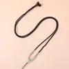 Cuerda de maíz enrollada collar de cuentas doradas cuerda diy tejido a mano joyería colgante de juego cultural cuerda de cuentas ajustable