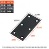 Soporte de Ángulo Extendido de Acero Inoxidable, Soporte de Ángulo de Tira Larga, Pie Recto en Forma de L de 90 Grados, Soporte de Perfil de Ángulo de Tres Lados, Escuadra de Esquina, Conector para Muebles