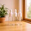 Frasco Conta-gotas Pequeno Transparente para Óleo Essencial 5ml Frasco de Vidro para Amostra de Cosméticos Liquefeitos Embalagem de Teste