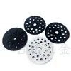 Almohadilla Protectora Esponja Amortiguadora Almohadilla Amortiguadora Adhesiva Almohadilla Amortiguadora de Vibraciones para Lijadora en Seco de 5 Pulgadas con 33 Agujeros
