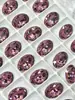 Brillo Super Brillante Multifacético 10x14mm Huevo de Paloma Nido de Pájaro Fondo Puntiagudo Pedrería para Uñas Cristal K9 Usable Accesorios para Uñas Venta al por Mayor