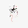 Pegatinas de Tatuaje de Estrellas y Lazos Estilo Dulce y Fresco - Tatuajes de Alta Gama, Impermeables, de Larga Duración, No Reflectantes, Suaves para Estudiantes