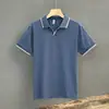 Camisa polo de manga corta Five-Point para hombre, verano, estilo coreano, moderna, casual, versátil, estilo Hong Kong, ins, estudiante, cuello de solapa, camiseta de media manga
