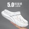 Zuecos de Playa Resistentes al Desgaste para Hombre, Novedad Veraniega de Moda, con Sensación Suave, Sandalias de Doble Uso