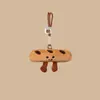 Llavero de Muñeco de Comida Divertido Colgante de Peluche Muñeco de Planta Hamburguesa Papas Fritas Muñeco de Queso Colgante Galleta