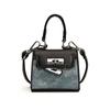 Ins Transfronteiriço Novo Mini Kelly Cor Contraste Bolsa Satchel Familiar Infantil Transversal Acessórios Bolsa de Batom Bolsa Feminina