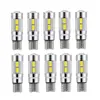 Luz led para coche WJ T10 5630 10SMD decodificación bombilla t10 led luz indicadora de ancho w5w luz de matrícula