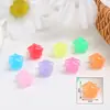 Al por mayor 1cm Estilo Hyuna Mini Pasador Mini Dulce Cuentas de Colores Hebilla Redonda de Frijol Pasador Trenzado