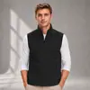 Nuevo chaleco de primavera y otoño para hombre, de múltiples bolsillos, talla grande para papás, adecuado para senderismo, negocios, pesca y viajes.