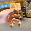 Chaveiro Pingente Boneco Capivara Original Narizinho Fofo Casal DIY Corrente para Celular Pingente para Bolsa