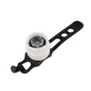 Luz Traseira de Bicicleta de Plástico Ruby Luz de Capacete para Mountain Bike Olho Único Luz de Advertência Equipamento de Ciclismo CNC
