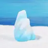 Simulação de fábrica iceberg micro paisagem ornamentos artesanato de resina aquário decorações acessórios série iceberg atacado