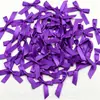 Lazo de Cinta de Satén Rosa Fresco 4*4cm Flor de Lazo de Satén de Poliéster Manualidades DIY Decoración para Coser Ropa