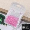 Resina broca redonda para uñas turbina de hielo tridimensional broca de fondo plano decoraciones mágicas para uñas accesorios DIY accesorios al por mayor