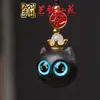 Pingente de Corrente para Celular Sapo de Madeira Arco-Íris Yiming Xianyuan Sandália Criativa de Sândalo Animal Desenho Animado Sapo Ornamento