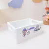 Caja de Almacenamiento de Escritorio Labubu Caja Plegable para Artículos Varios Oficina Estudiante Dormitorio Portalápices Caja de Almacenamiento Estante de Almacenamiento