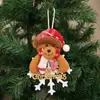 Adornos de Tela Navideños, Muñecos Navideños Pequeños, Pequeñas Decoraciones Colgantes, Colgantes para Árbol de Navidad, Artículos Decorativos, Colección de Colgantes Pequeños para Regalo
