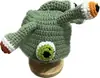 Suministro Directo de Fábrica Transfronterizo Sombreros de Lana Lindos y Divertidos Gorros Tejidos a Mano Mascarillas Gruesas y Cálidas Sudaderas Divertidas Invierno