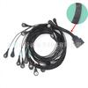 Cabo Eletrodo de Clipe para ECG EKG EMG SCSI 20 Pinos para 4.0 5.0 Snap Eletrodo Fisioterapia