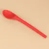 Utensilios de cocina de silicona nuevo niño cuchara pequeña cuchara para suplemento alimenticio de bebé cuchara de postre resistente a caídas cuchara mezcladora de alta temperatura punto