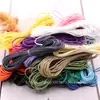 Fio de Cera DIY Padrão Cobra Corda de Couro Sintético 0,8mm de Espessura Pulseira Colar Corda Trançada Fio de Cera Coreano Material Artesanal