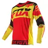 Traje de Descenso Cabeza de Zorro Bicicleta de Montaña Ciclismo Verano Secado Rápido Transpirable Camiseta de Manga Larga Camisa de Motocross Off-Road