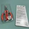 Fabricantes de Guangzhou tijeras multifuncionales abridor de botellas plegable ampolla material PP