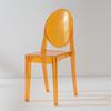 Cadeira de jantar nórdica Ins Ghost Chair Devil Internet Popular Household plástico cristal banco acrílico transparente cadeira de maquiagem