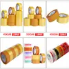 Cinta Transparente Amarillenta para Sellar Cajas, Cinta de Embalaje Taobao Express, Cinta de Sellado, Cinta Adhesiva, Venta al por Mayor Transfronteriza
