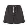 Shorts Deportivos Casuales Transpirables de Verano para Hombre con Cremallera Metálica de Moda, Shorts Sueltos de Playa, Pantalones Casuales Retro Americanos