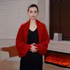 2026 Nuevo Otoño-Invierno Mezcla de Lana Moda Estilo Perezoso Chal Femenino, Versátil y Elegante en Color Sólido