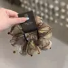 Accesorio para el cabello moderno y versátil, scrunchie de cristal de alta gama, accesorio diario para peinar el cabello, banda elástica para hacer moños