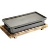Plato para brochetas Estufa de alcohol sólido estilo coreano vela horno para barbacoa horno para barbacoa plato para barbacoa teppanyaki estufa para barbacoa comercial