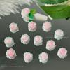Nova primavera cheia de beleza joias pacote de material primavera doce unhas decorações luminosas rosa unha joias