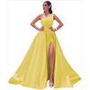 Vestido de Comercio Exterior 2026 Sin Tirantes Abertura Vestido de Noche Anfitrión Anfitriona Aliexpress Vestido de Mujer Nuevo Estilo