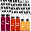 Atacado Descartável 38 Boca 250ml Garrafa Quadrada para Milk Tea Plástico PET Transparente Garrafa para Bebidas com Tampa Garrafa para Suco