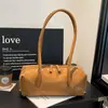 Moda Retro Transfronteriza Versátil Otoño/Invierno 2026 Bolso Suave de Gamuza Nuevo Bolso de Mano Casual Bolso de Axila de Nicho