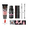 AliExpress Amazon Explosiones poly gel Nail Art Secado Rápido Pegamento Fototerapia Multicolor Pegamento Extensión 15ml Set